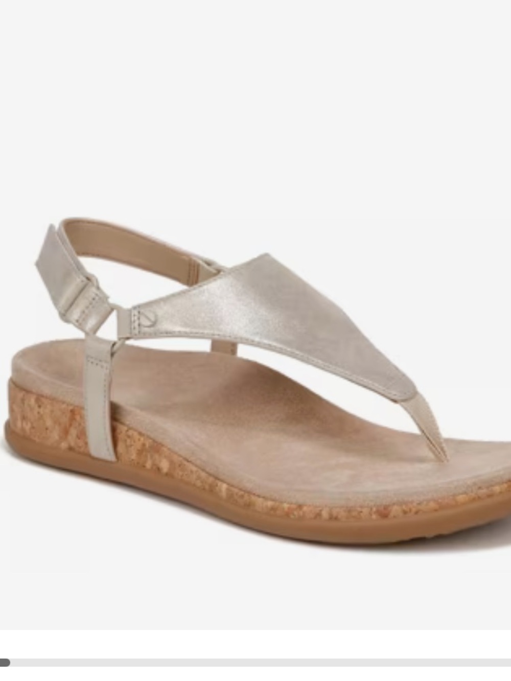 Women's Metallic Gold Vionic Sandals